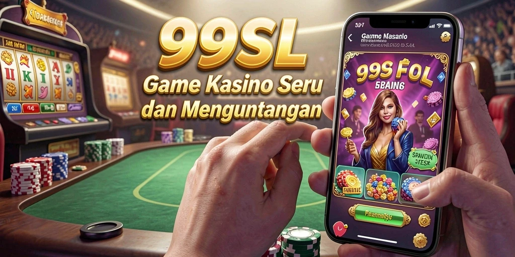 Screenshot utama 99SL menampilkan gameplay seru dalam permainan Kasino.