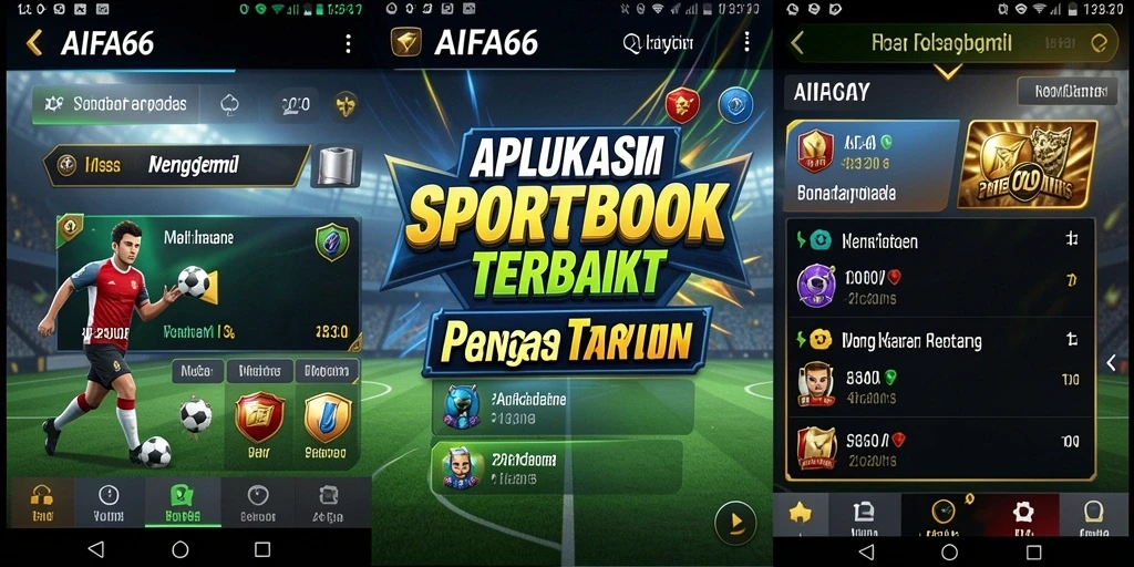 Tampilan menarik dari antarmuka AIFA66 saat menjalankan taruhan.
