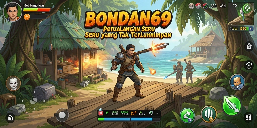 Gameplay BONDAN69 yang penuh aksi dan petualangan mendebarkan.