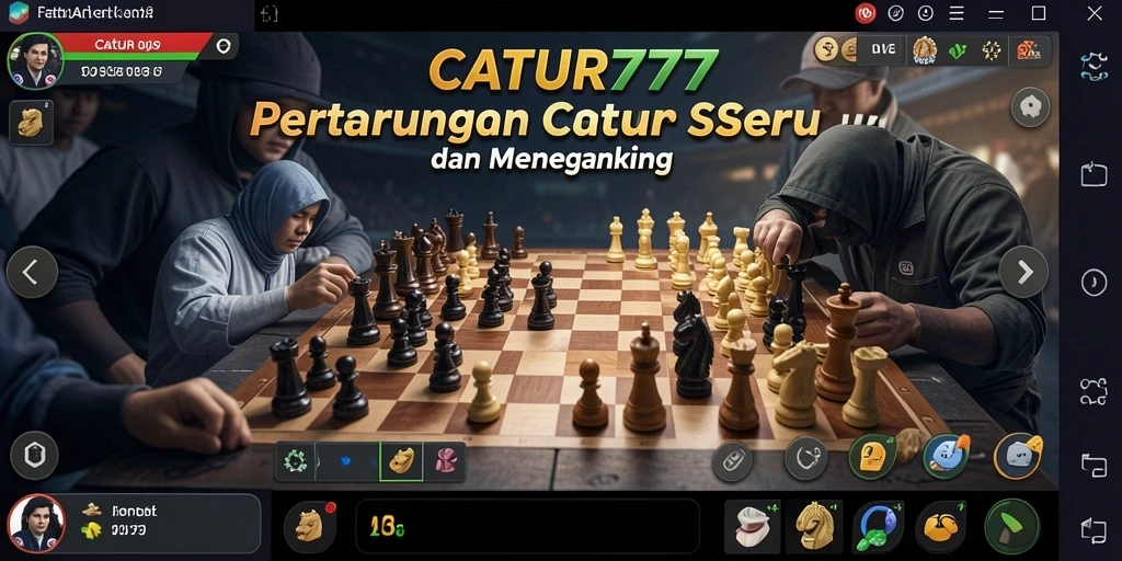 Tangkapan layar utama dari gameplay Fighting yang mendebarkan.