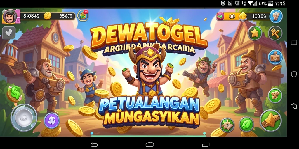 Screenshot gameplay DEWATOGEL yang mendebarkan dan penuh aksi.