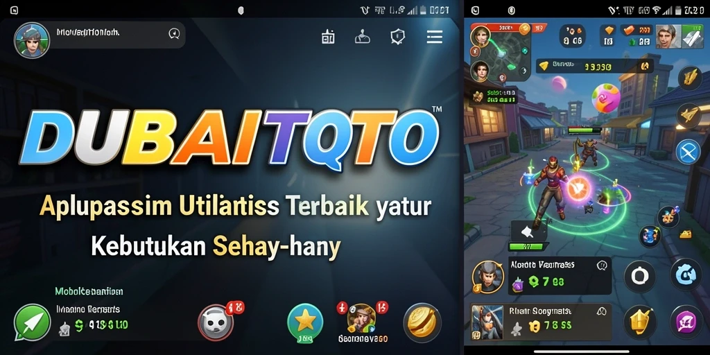 Tampilan antarmuka DUBAITOTO dengan fitur pengingat dan pencatatan.