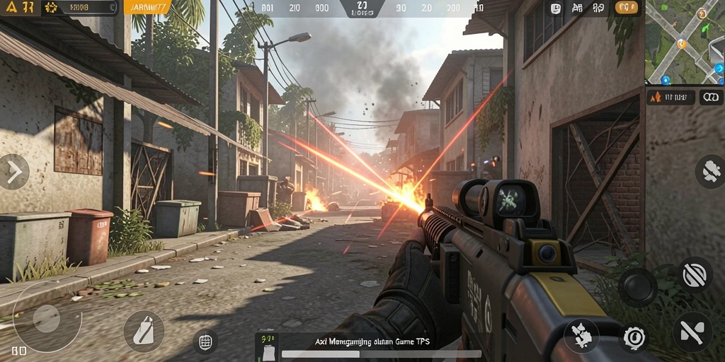 Tampilan menarik dari gameplay JARUM77 yang intens.