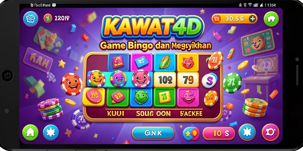 Screenshot gameplay KAWAT4D yang seru dan interaktif.