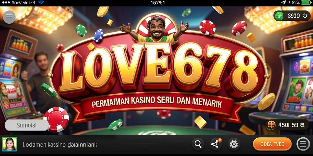 Tampilan layar gameplay LOVE678 yang menarik dan penuh aksi.