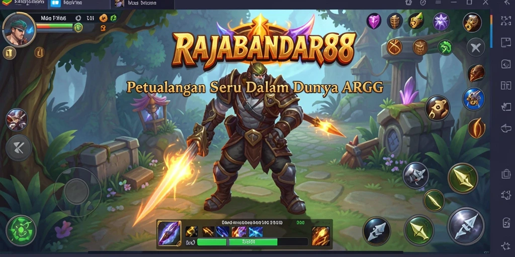 Gameplay seru dalam dunia fantastis ARPG.