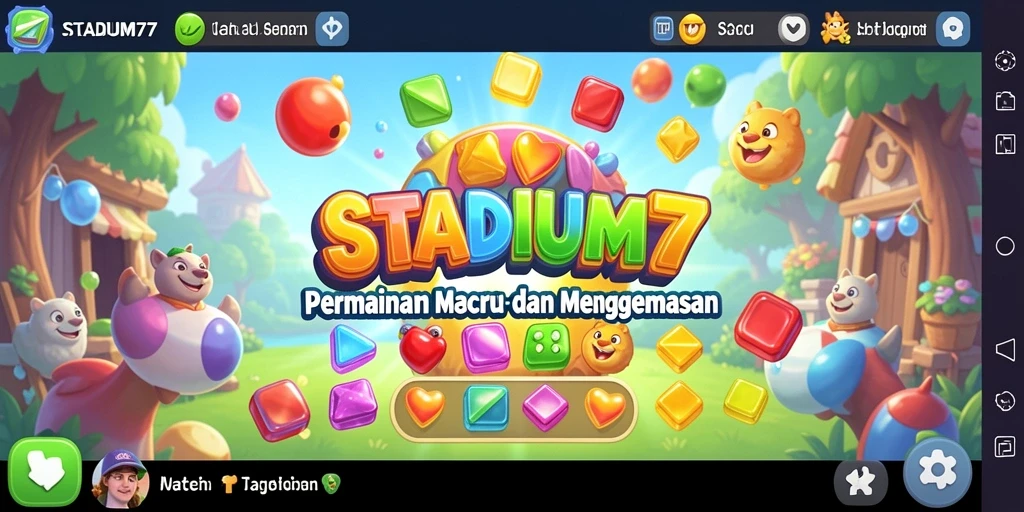 Tampilan gameplay STADIUM77 yang seru dan menarik.