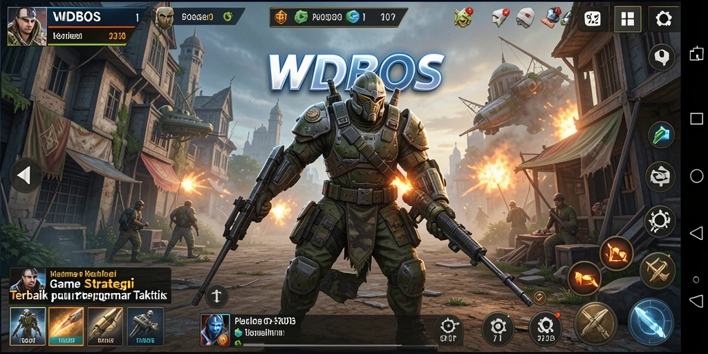 Gameplay strategi yang mendebarkan di WDBOS.