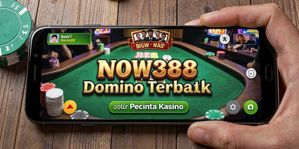 Tampilan menarik dari gameplay Domino di WOW388.